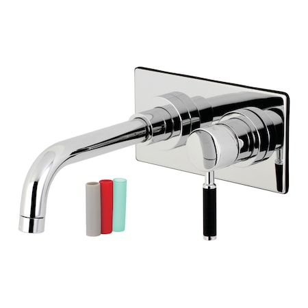 KS8111DKL Single-Handle Wall Mount Bathroom Faucet